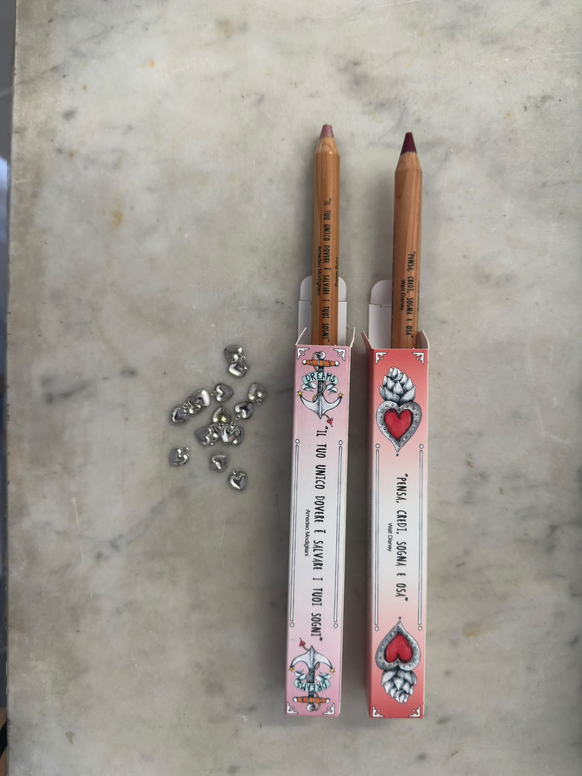 Matitone Labbra — Set 2 pezzi · Rosso + Rosa