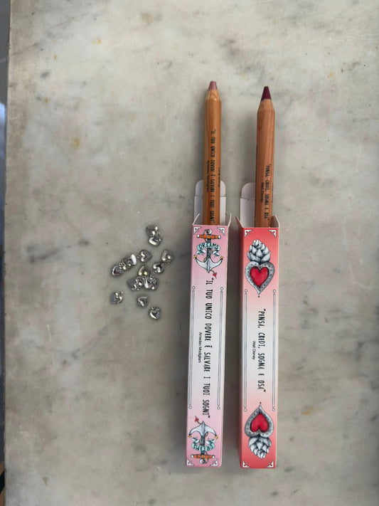 Matitone Labbra — Set 2 pezzi · Rosso + Rosa
