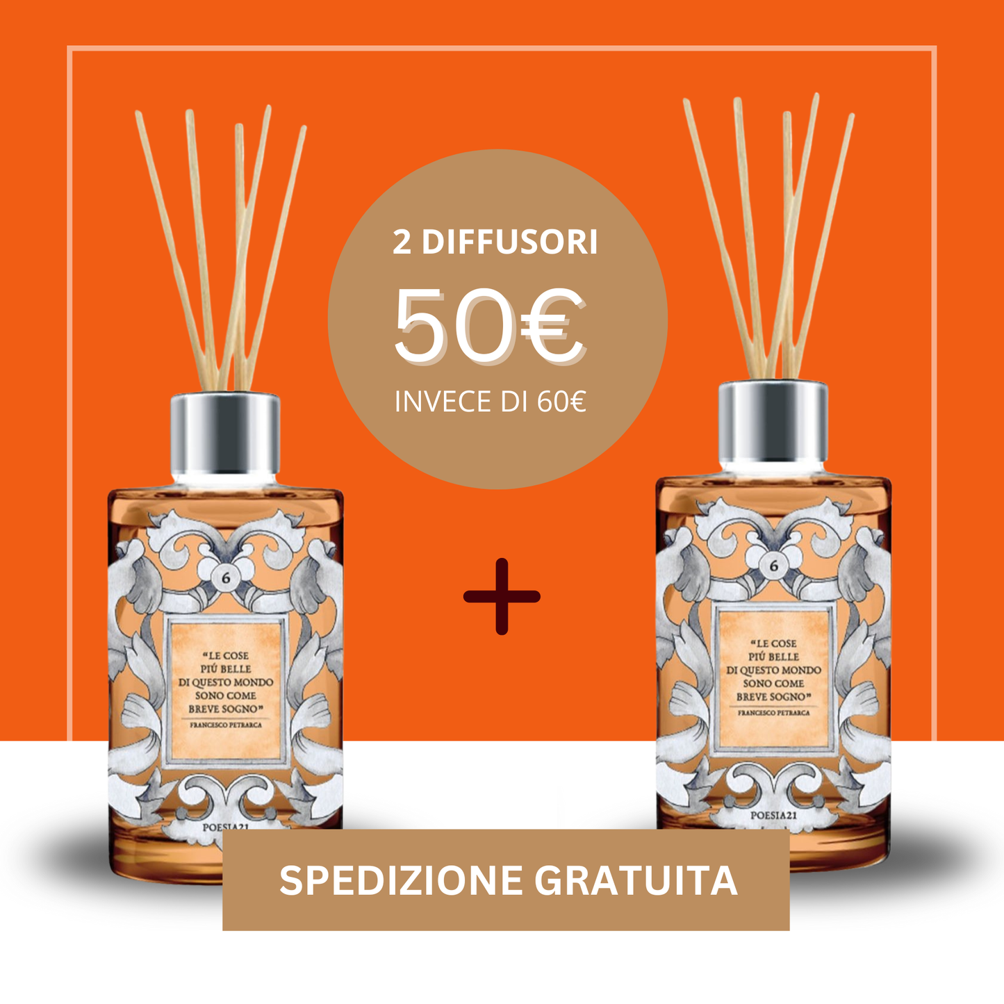 Bundle 2x Diffusori 100ml – Arancio