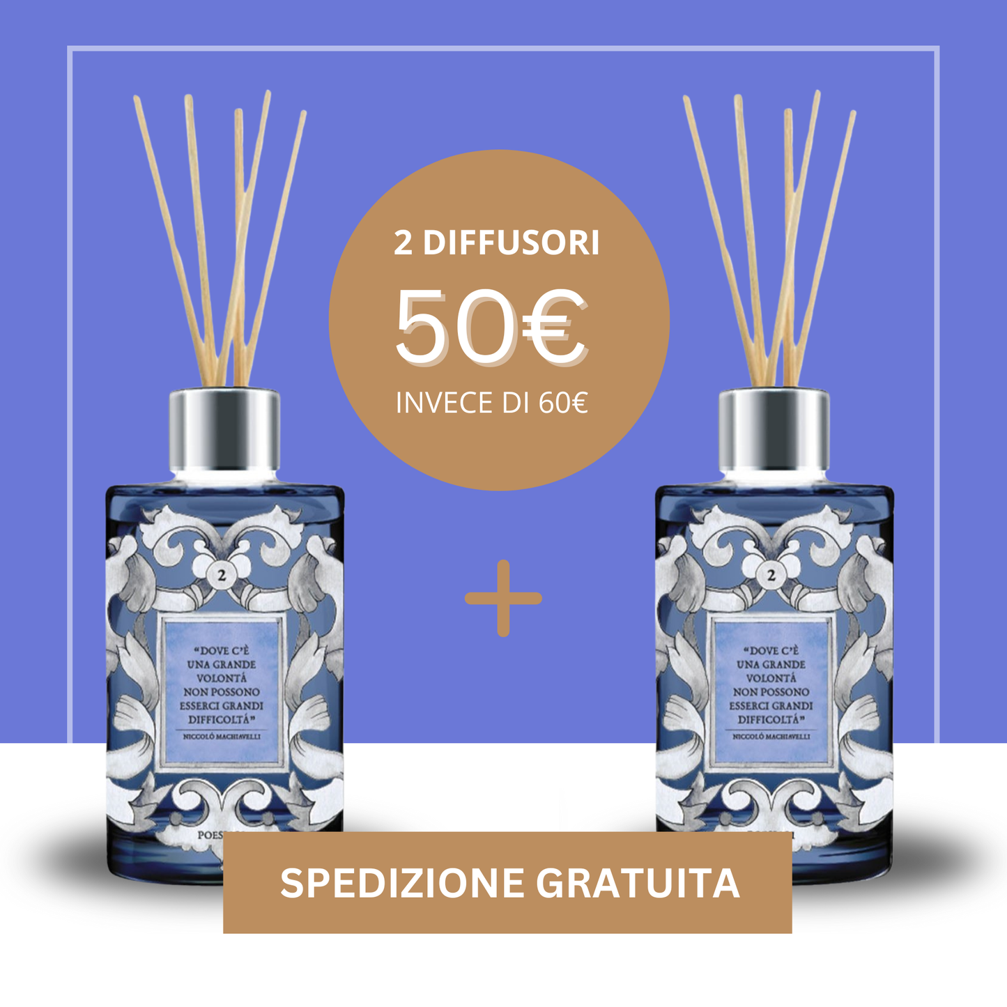 Bundle 2x Diffusori 100ml – Giaggiolo