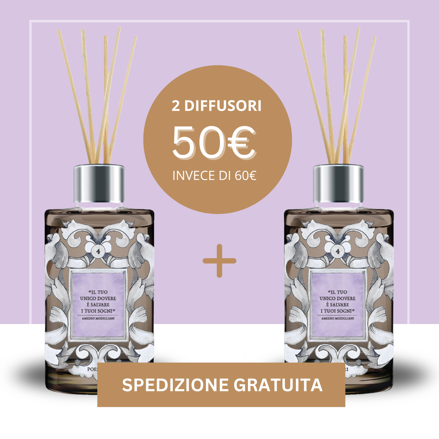 Bundle 2x Diffusori 100ml – Uva